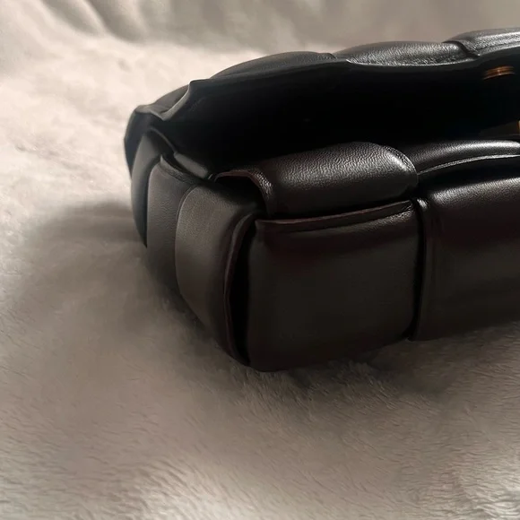 Bottega Veneta Cassette Chain Bag - Chocolate